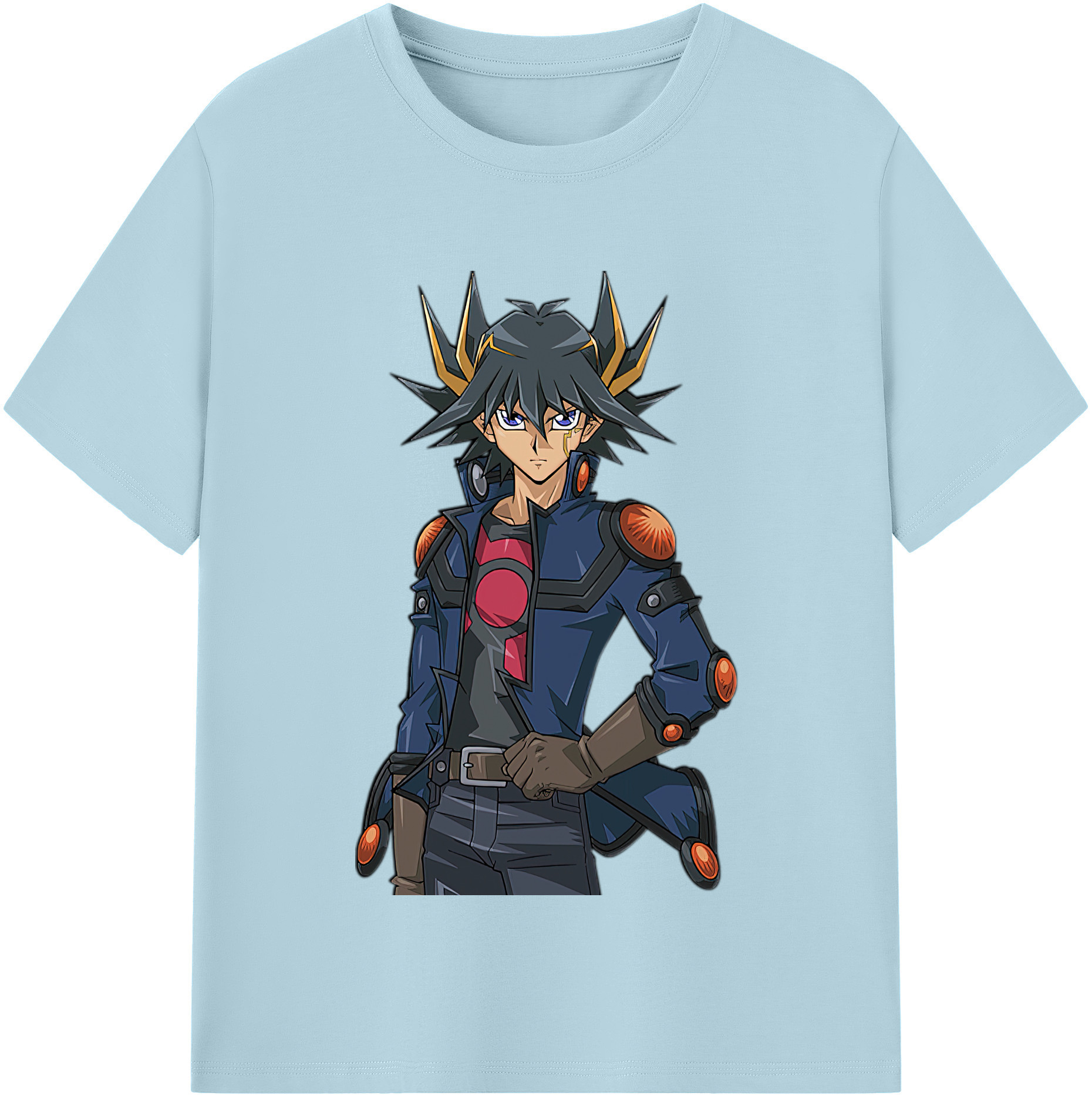 （画像用） 遊☆戯☆王 Yu-Gi-Oh! 綿100％半袖Tシャツ（フロントプリント）